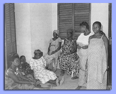 Centro de maternidad en Benin